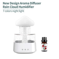 Rain Humidifier Mushroom Humidifier Rain Cloud Humidifier Water Drop Humidifier